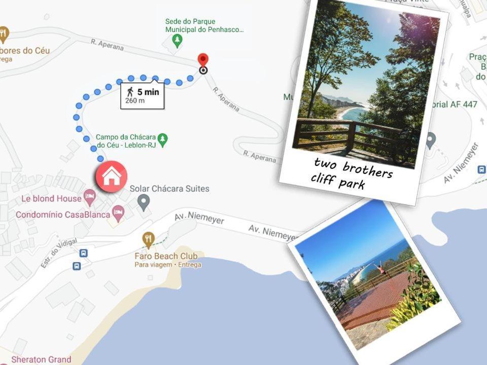 Casa Com Vista O Mar E Cercada Por Natureza No Vidigal Holiday home *